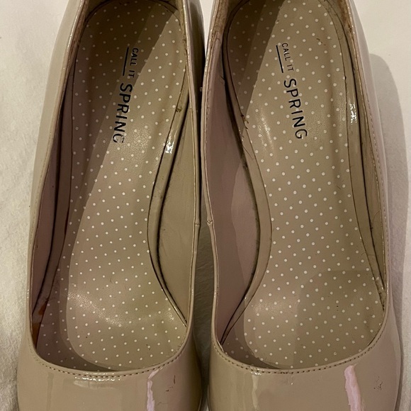 Call it Spring Nude colour high heel shoes - Picture 4 of 6